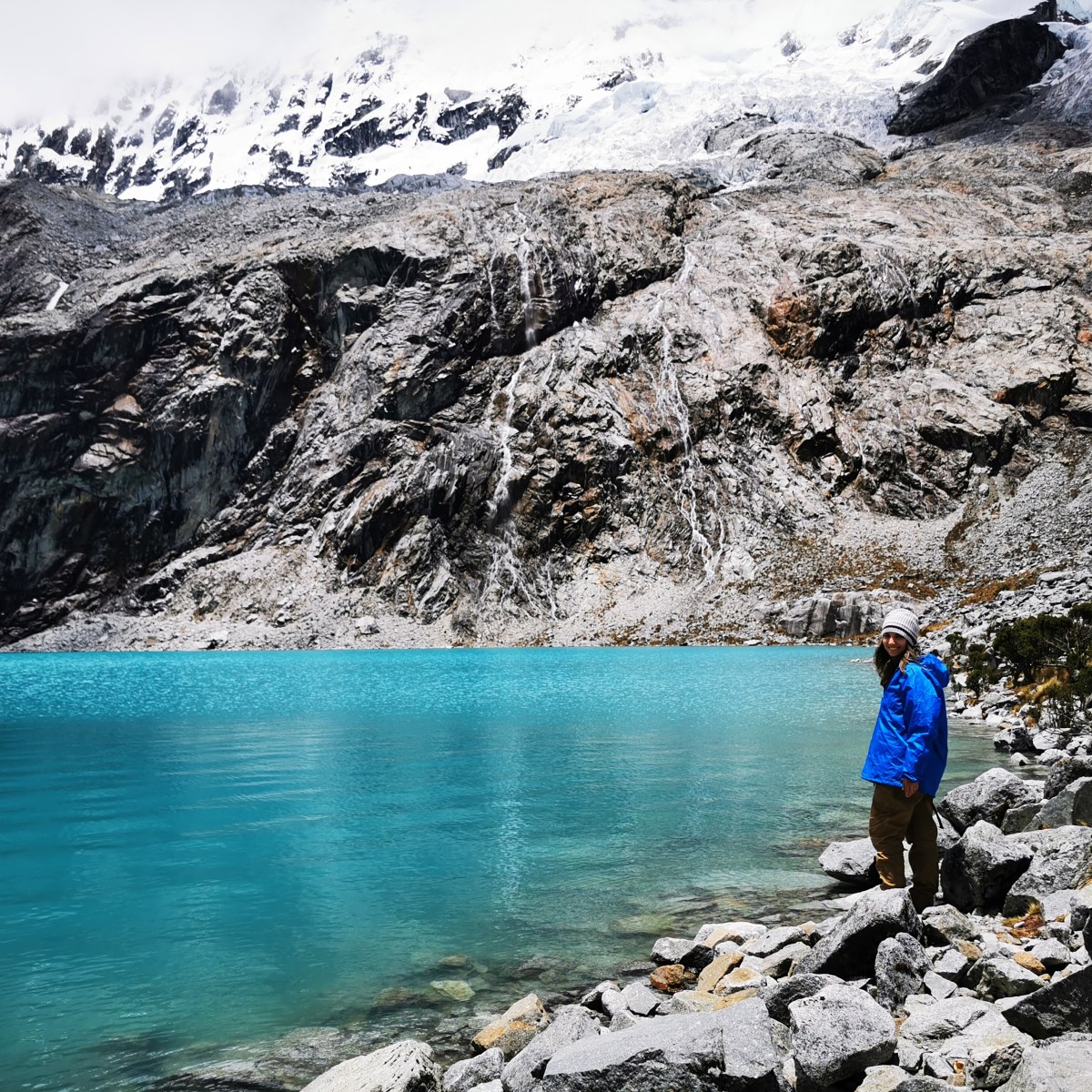 Camping en la Laguna 69, Parque Nacional&nbsp;Huascarán